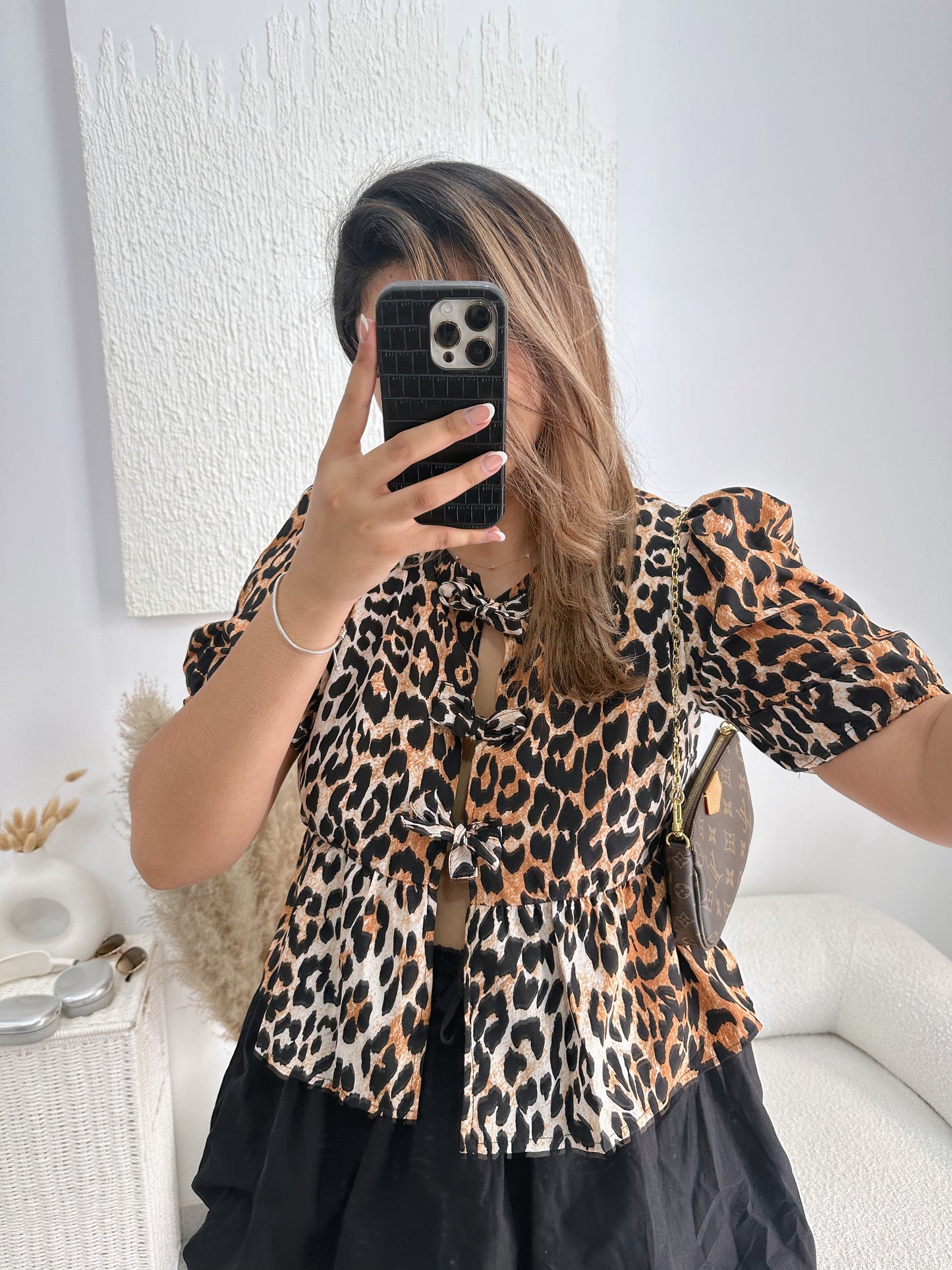 Top print de leopardo🐆