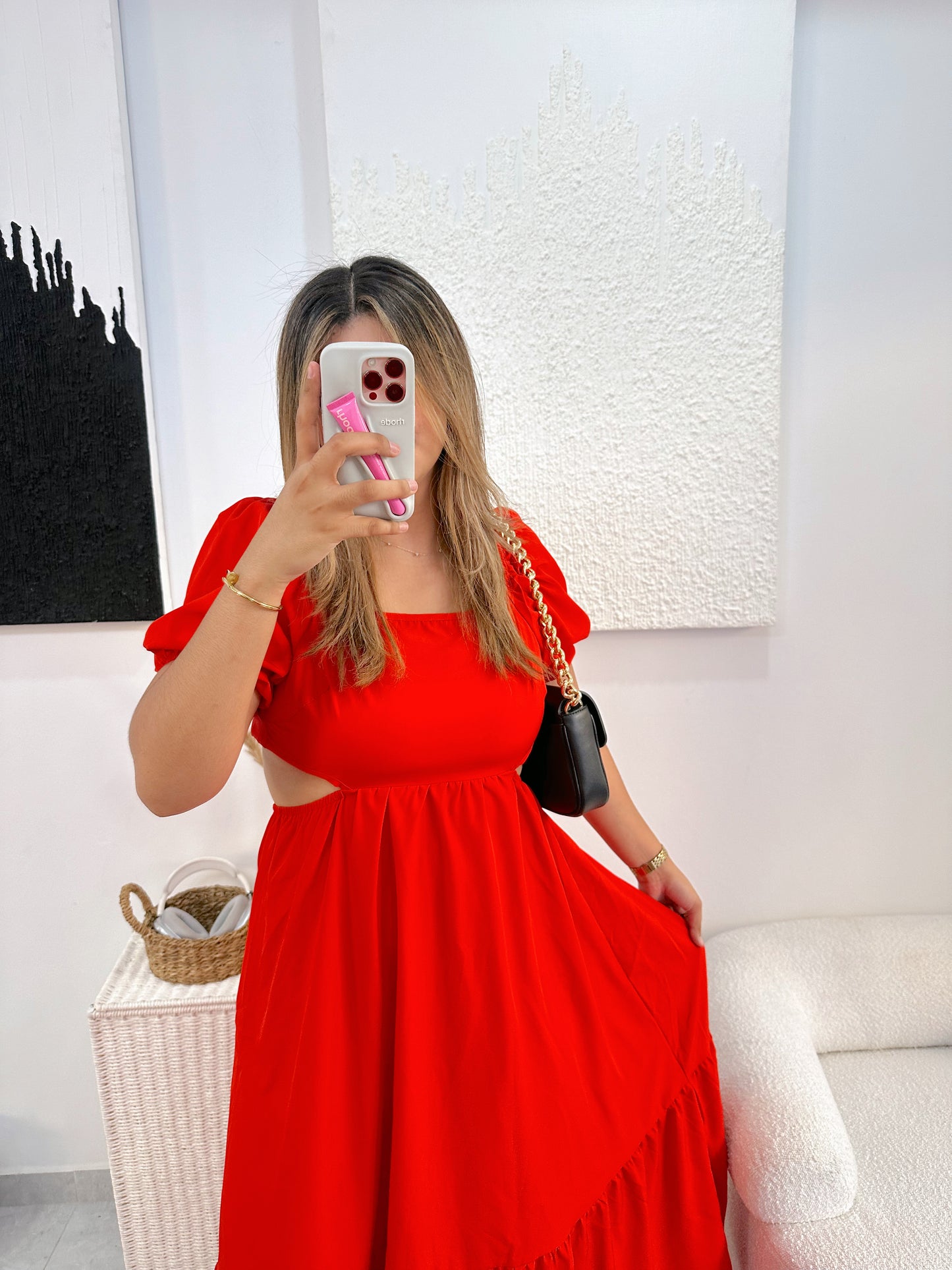 Maxi dress rojo ❤️