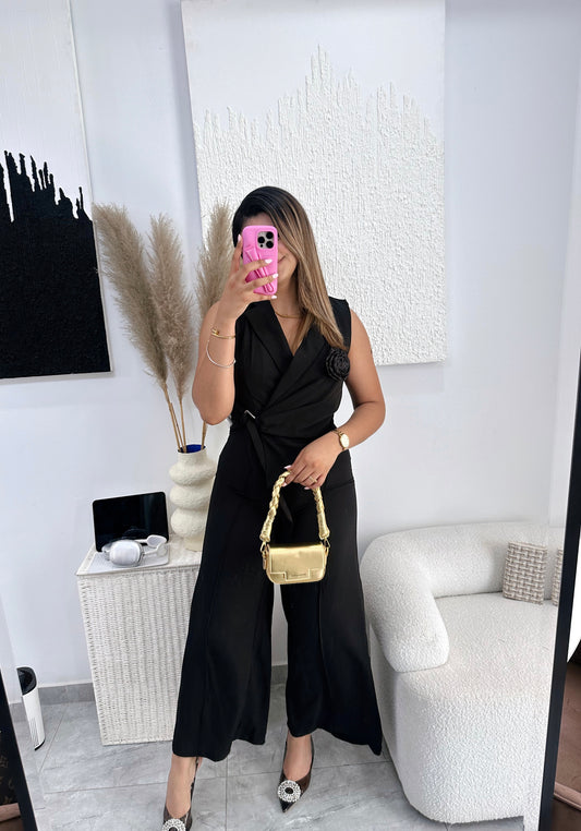 Jumpsuit negro elegante