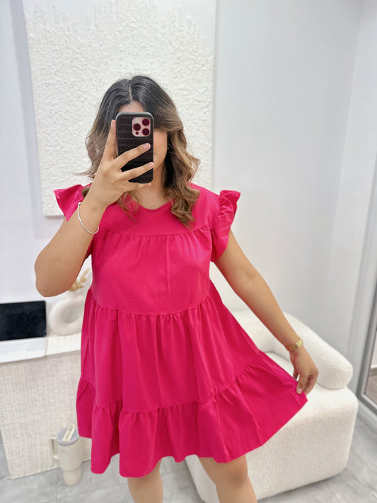 Dress fucsia precioso 💖