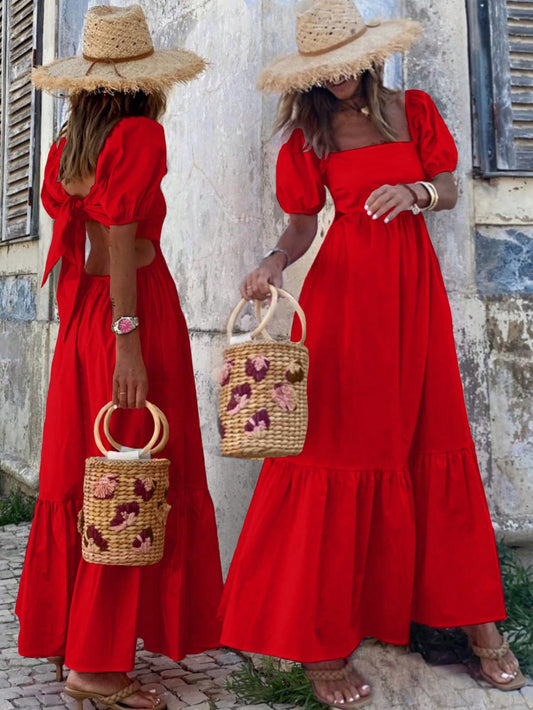 Maxi dress rojo ❤️