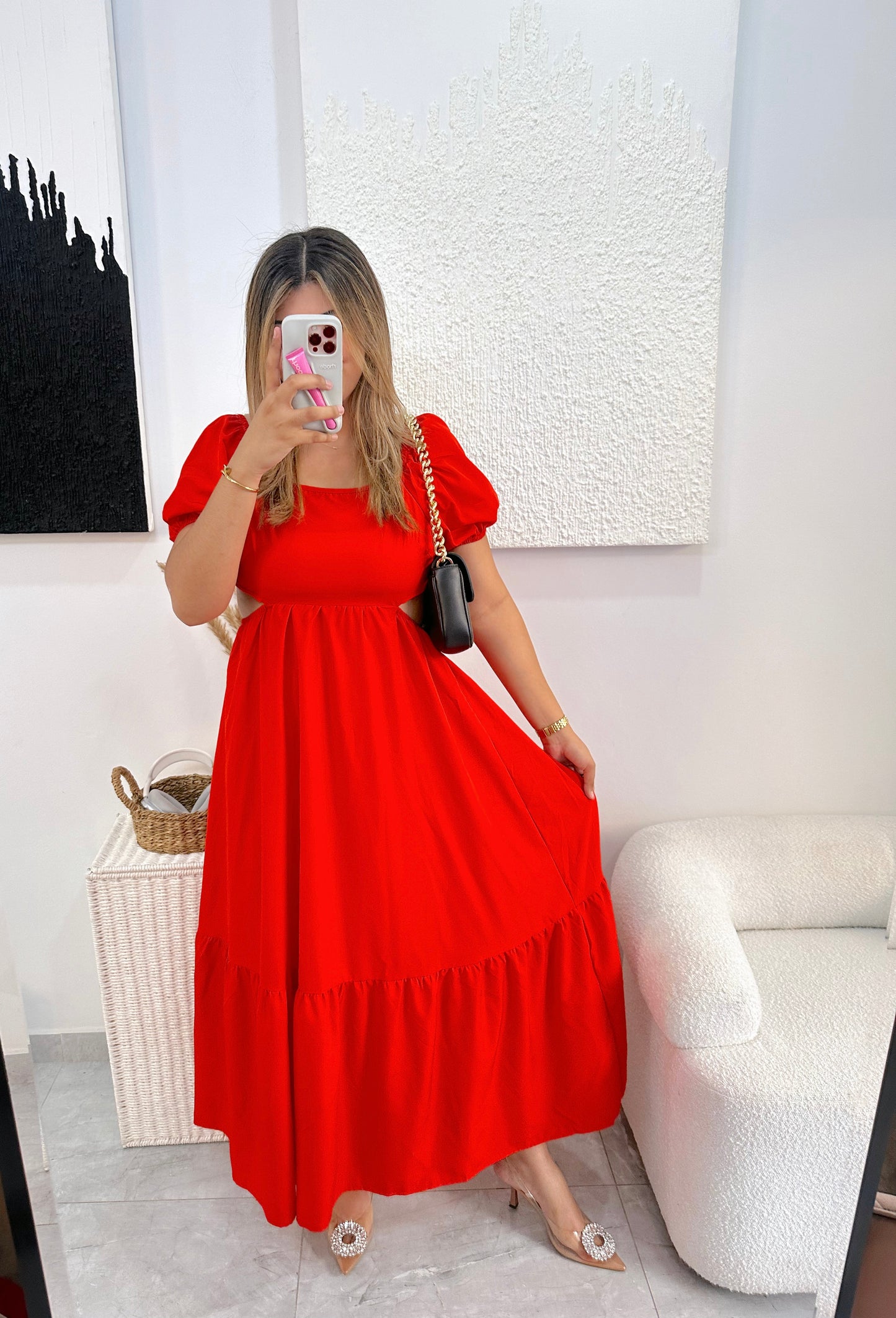 Maxi dress rojo ❤️