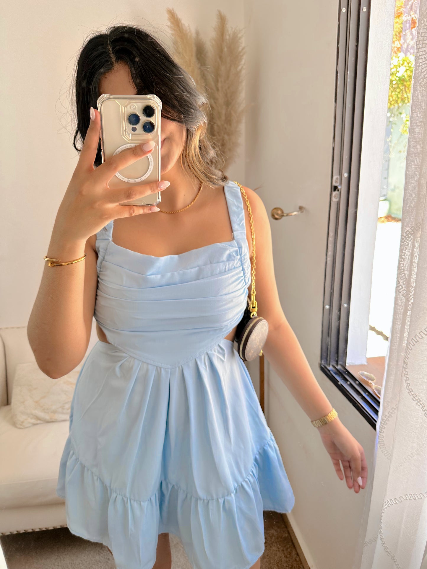 Baby blue dress 🫐