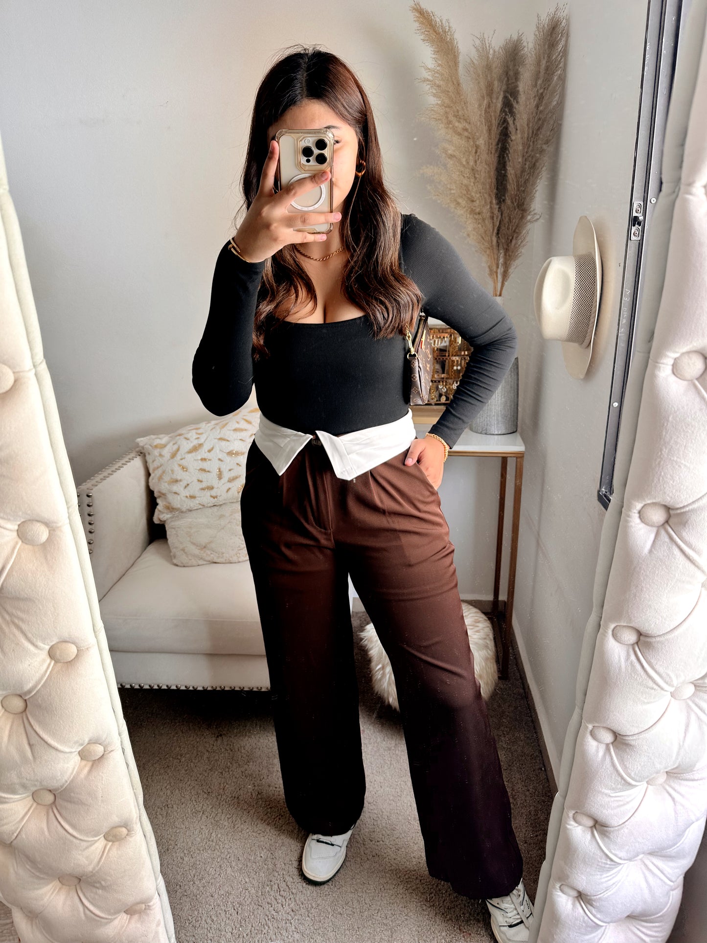 Brown pants