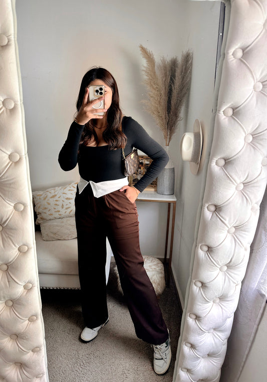 Brown pants