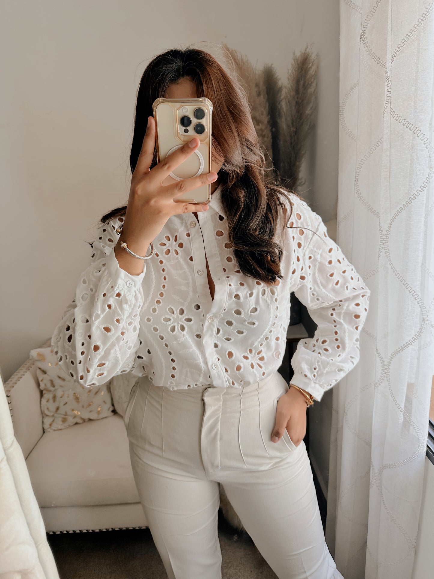 Lace blouse