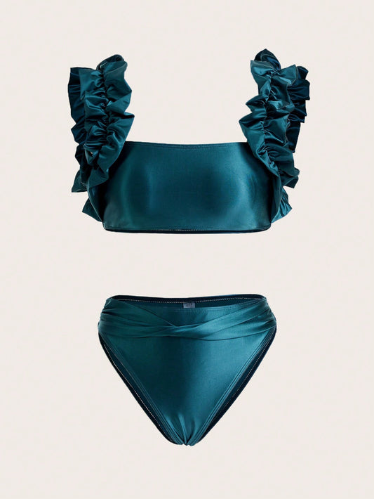 turquoise swimwear