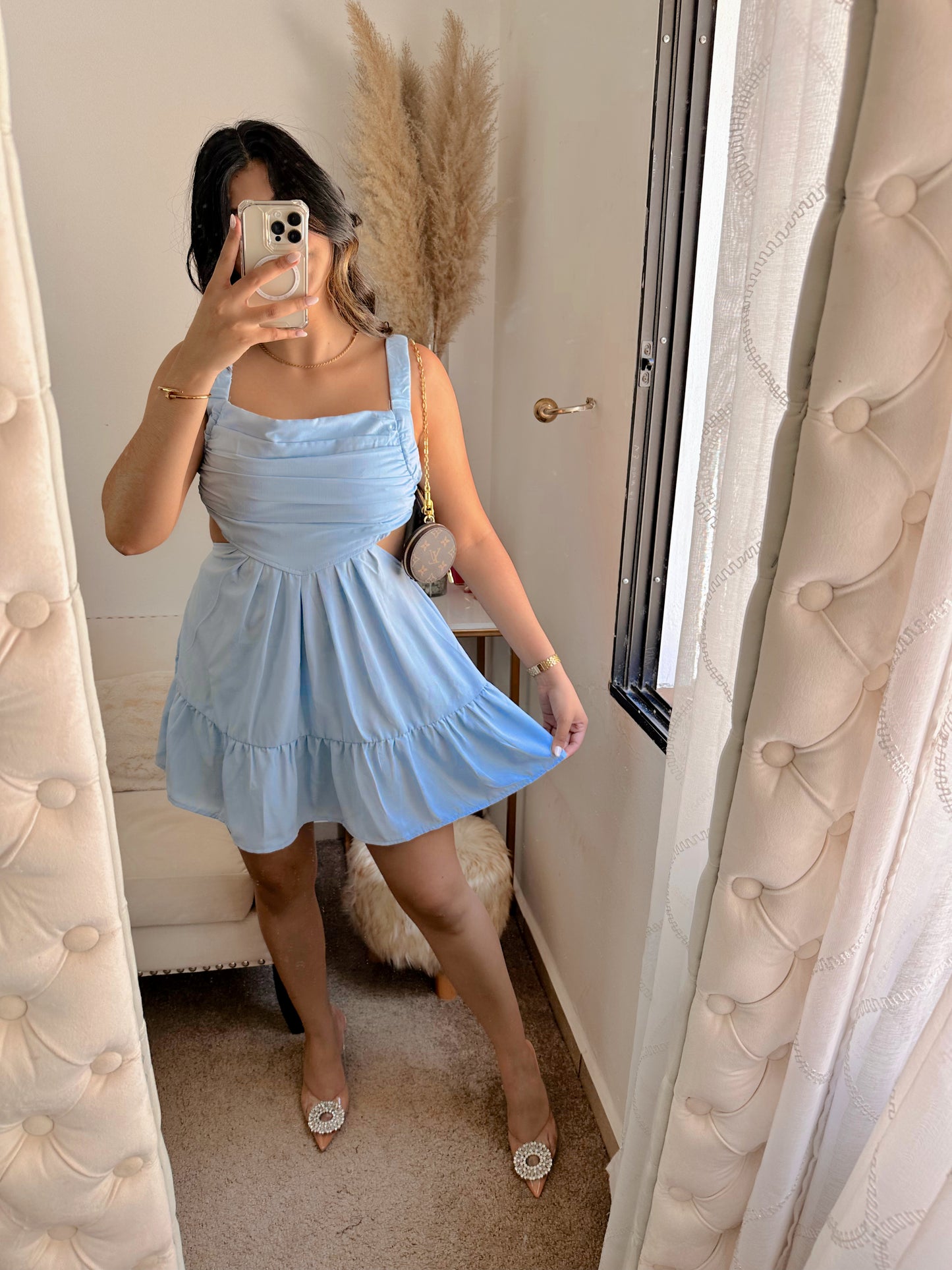 Baby blue dress 🫐