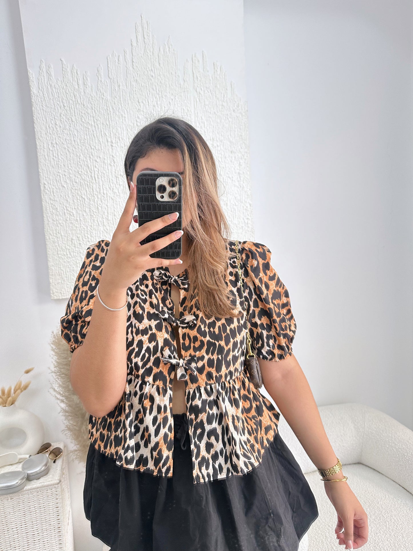 Top print de leopardo🐆