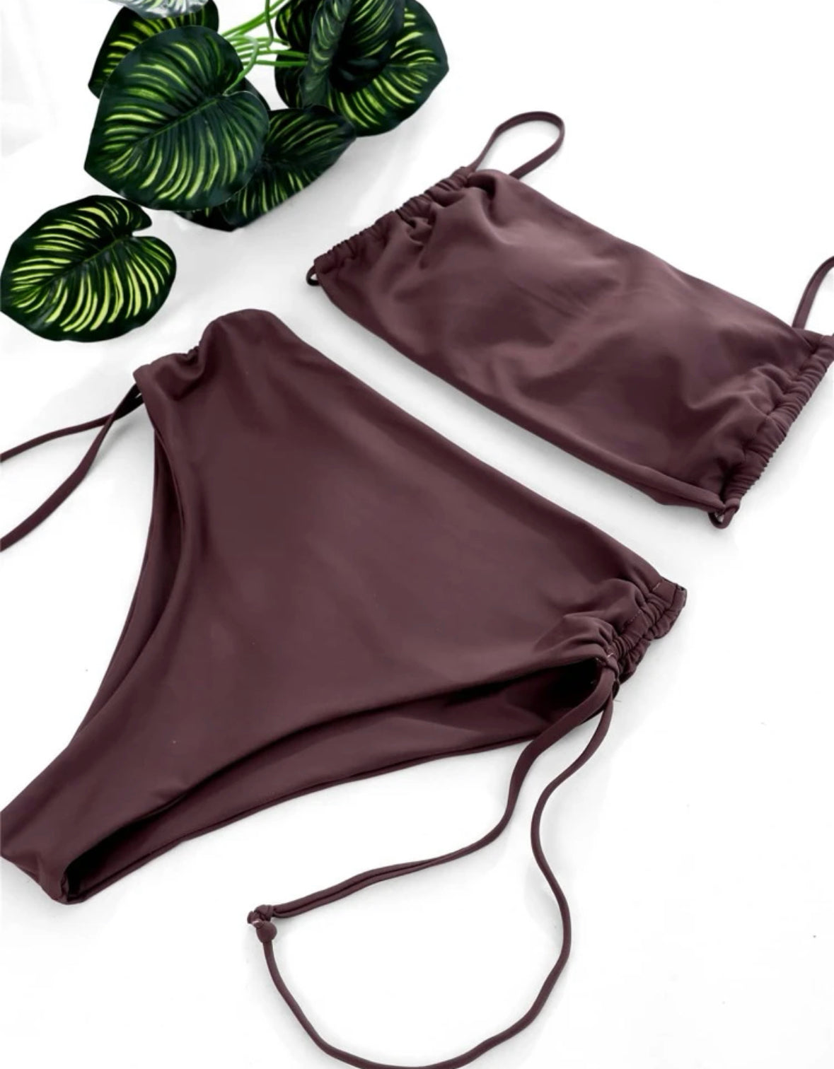 Brown swimsuit