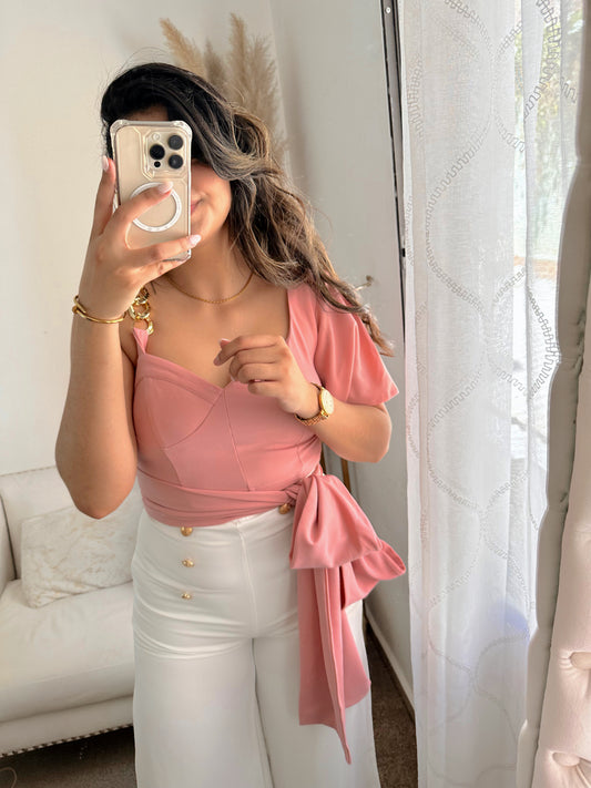 Baby pink top