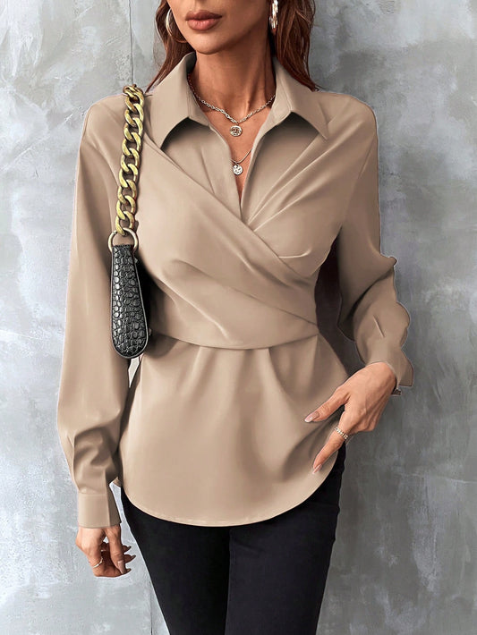 Nude blouse