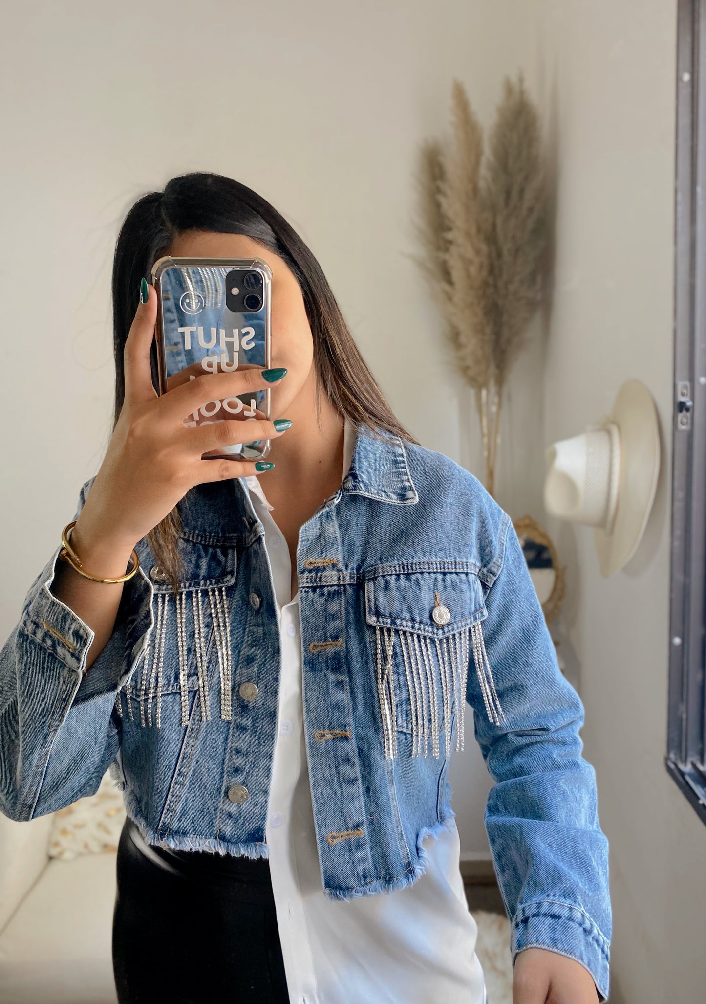 Denim party jackets