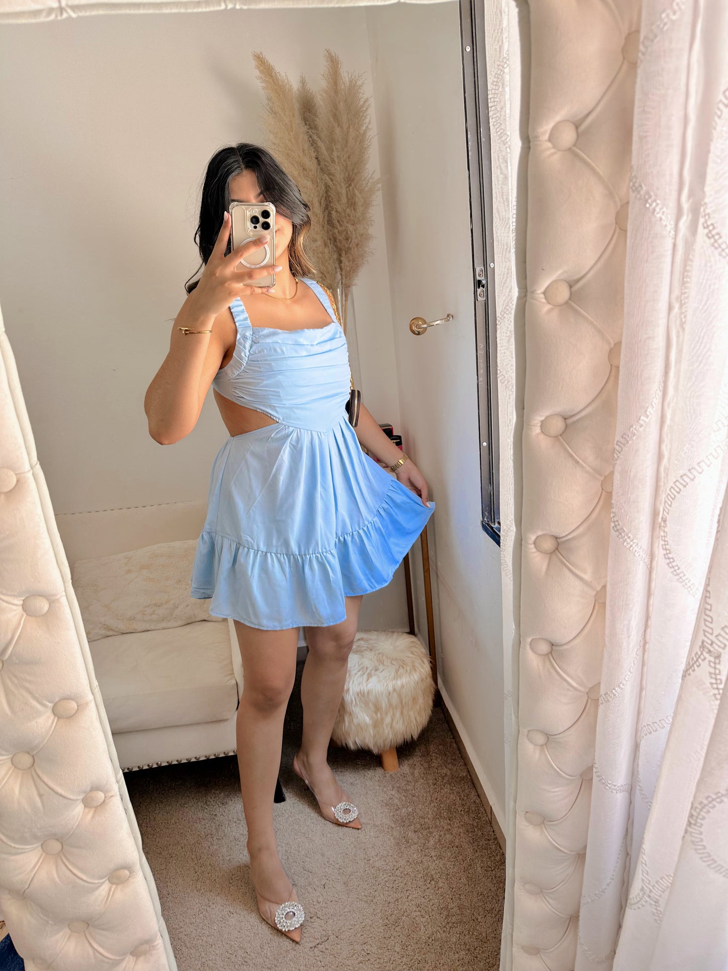 Baby blue dress 🫐