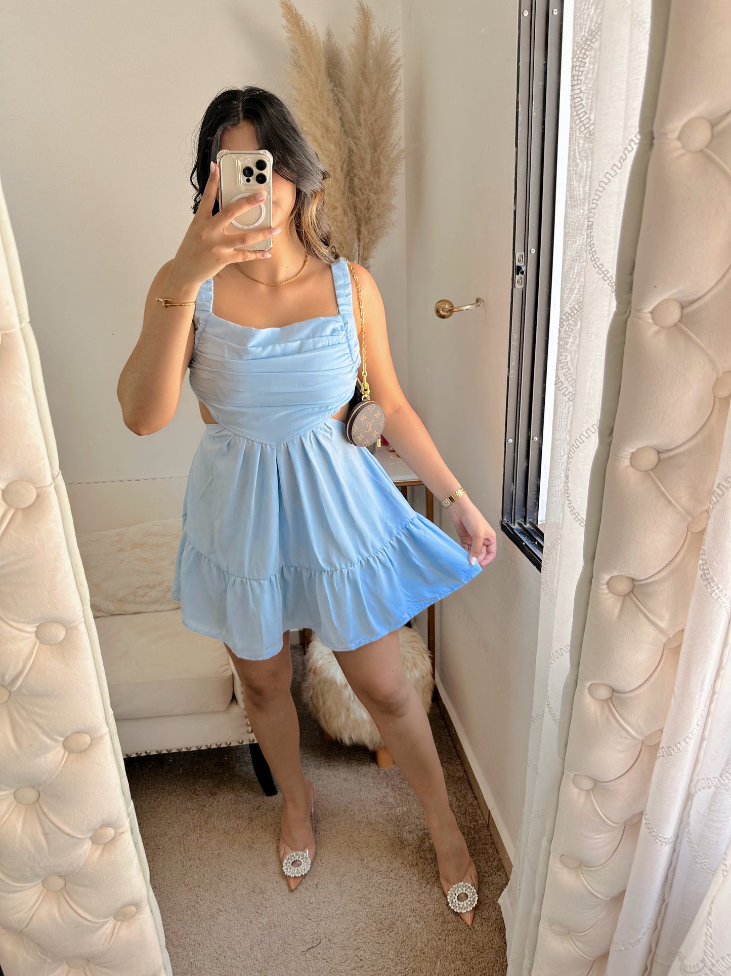 Baby blue dress 🫐